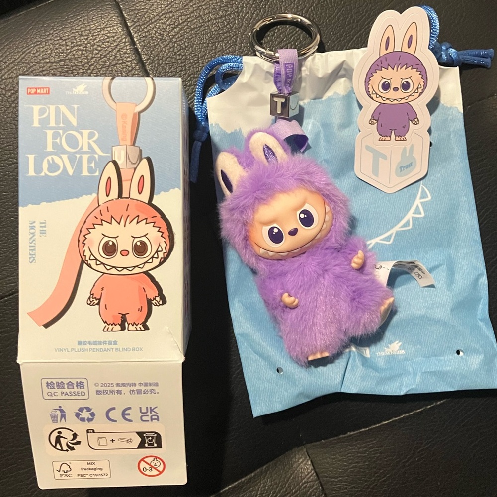 Pop Mart The Monsters Pin for Love CONFIRMED T